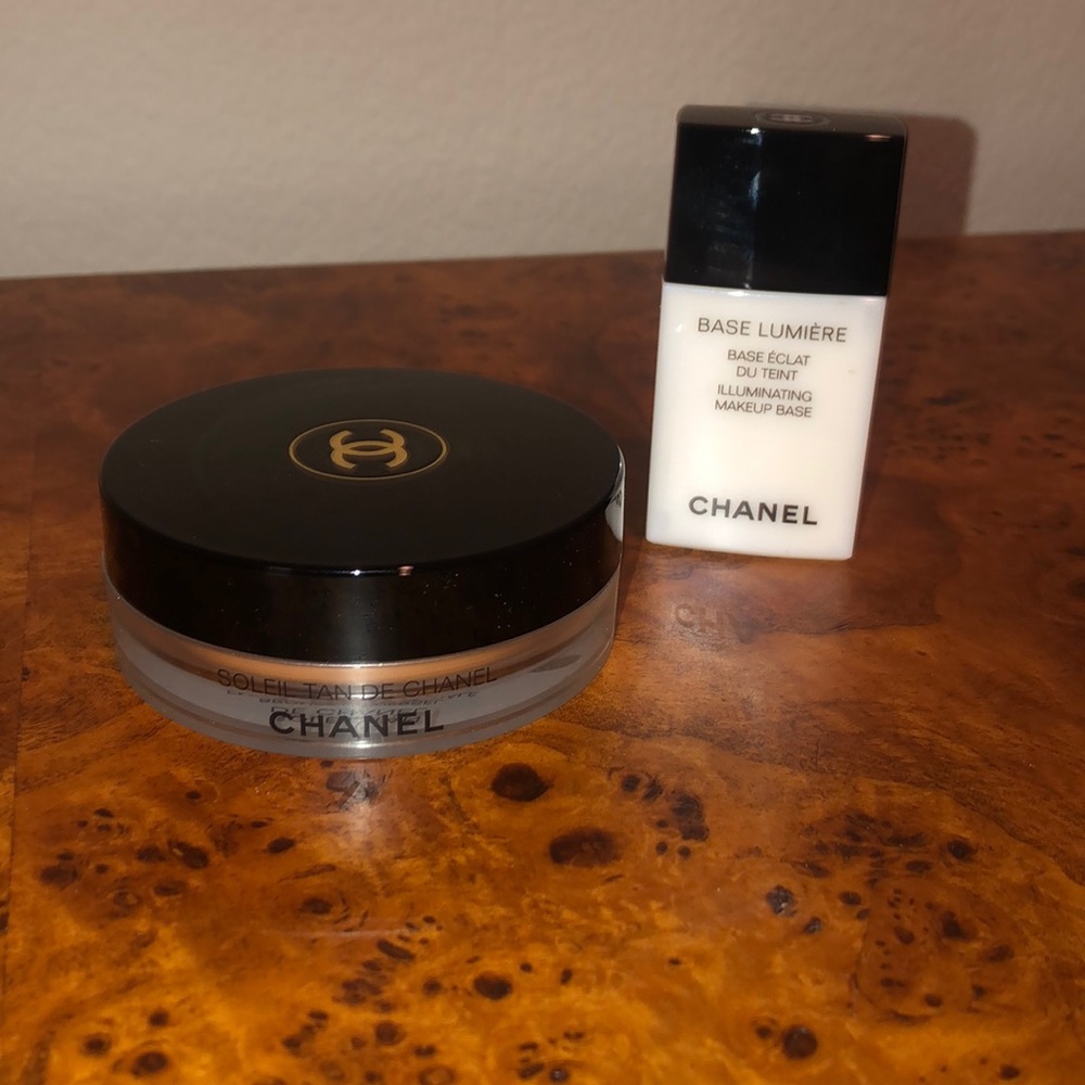 Chanel Soleil Tan and Chanel Base Lumiere